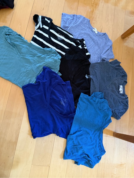Garage Tops - Garage, SWS, bluenotes Y2K short-Sleeve Tees set of 7